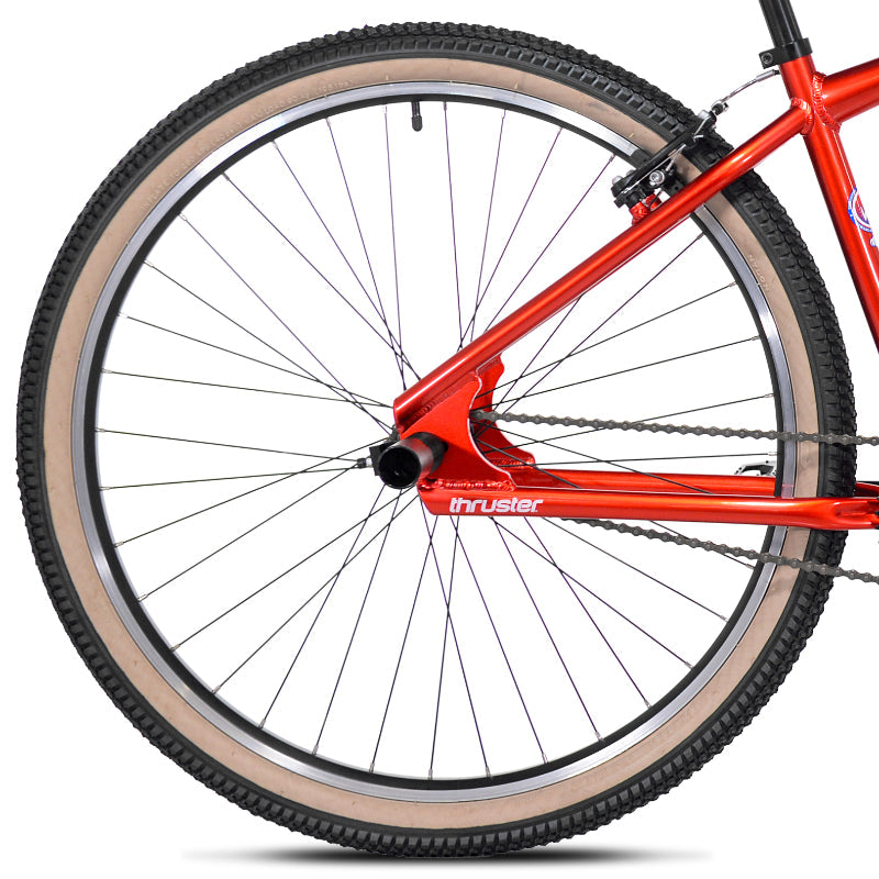 29 Thruster Saturn 9 Gloss Metallic Red Rear Wheel