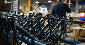 Closeup of frames in our BCA South Carolina assembling facility