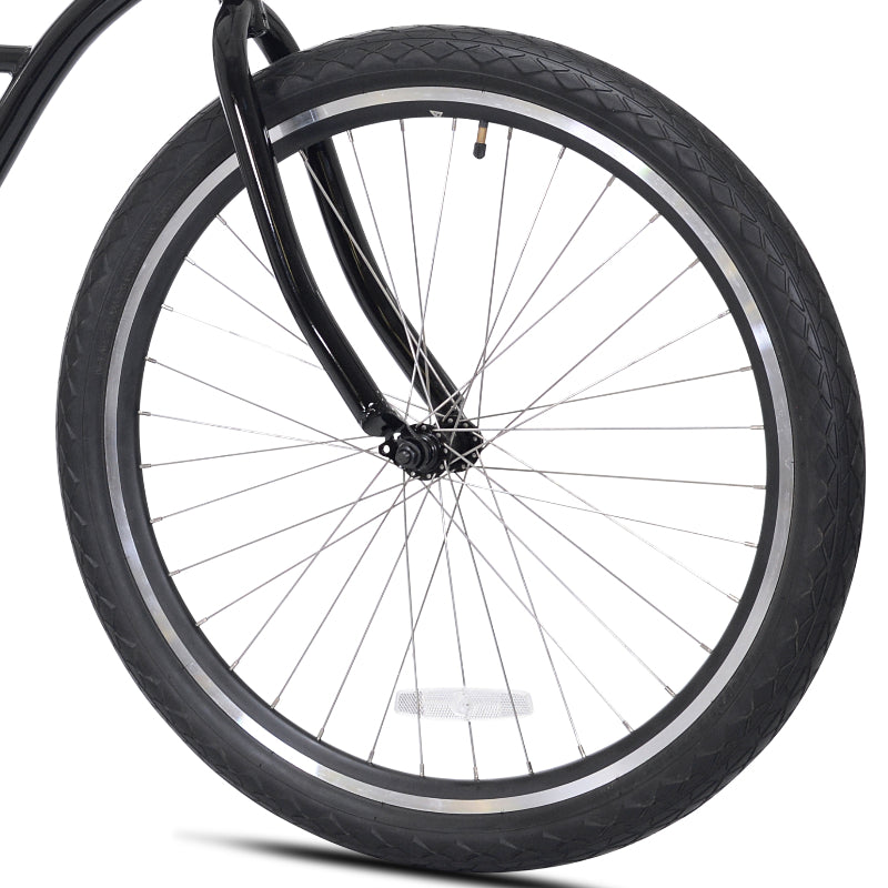 26" Haven Bay 1 Black, Front Wheel
