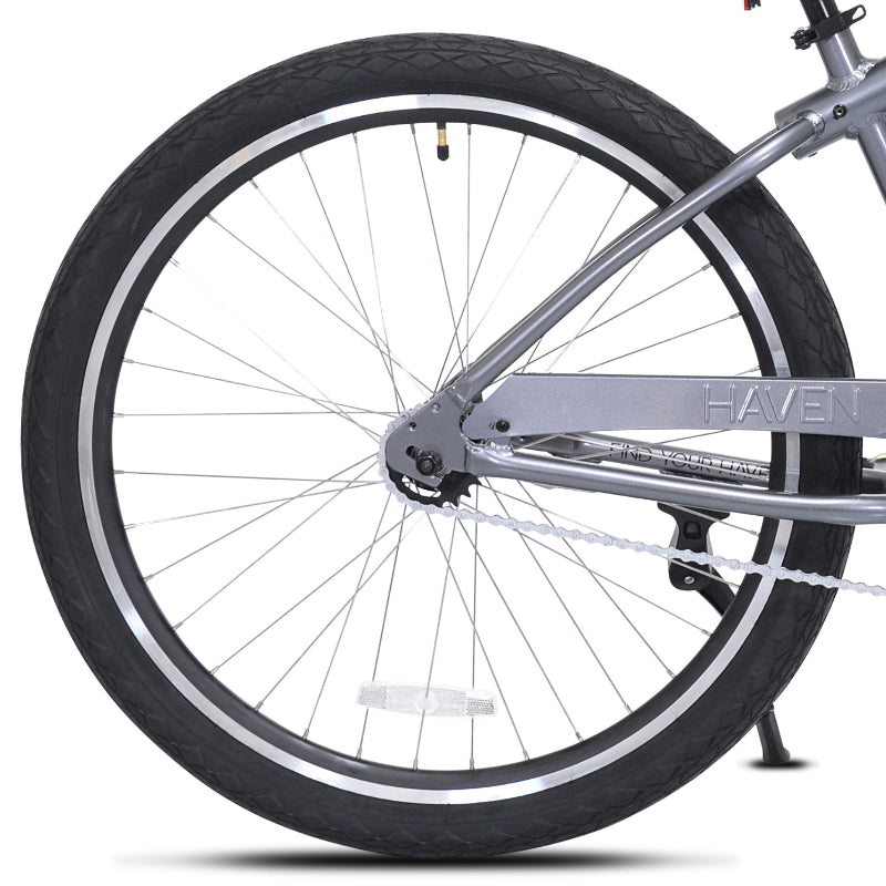 26" Haven Inlet 1 Lighthouse Grey, Rear Wheel