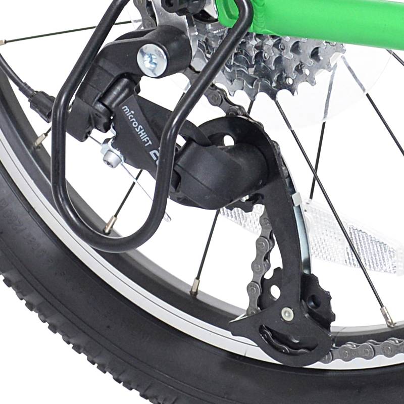 20" Univega USA Rover Flex 20 Matte Lime, Rear Derailleur