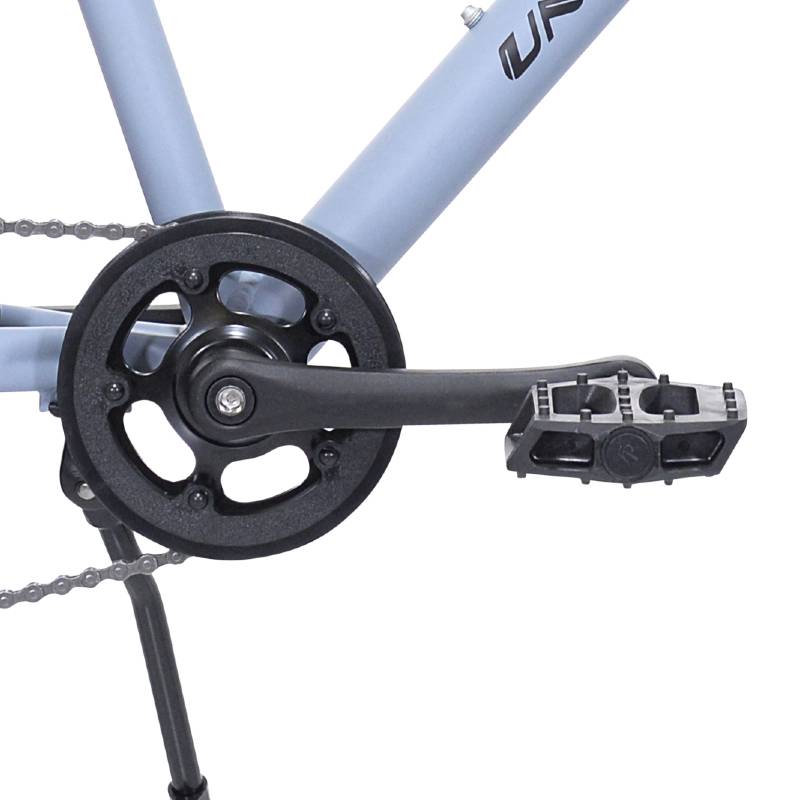 26" Univega USA Rover Flex 26 Battleship Grey XSM, 3 Piece Crank